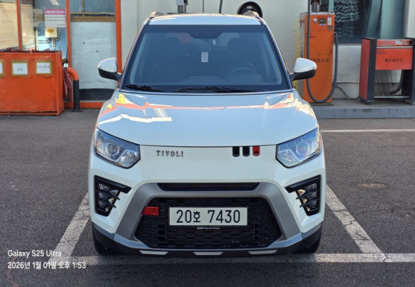 더 뉴 티볼리 1.6 가솔린 2WD V1 20호7430 티볼리장기렌트, 저신용렌트카